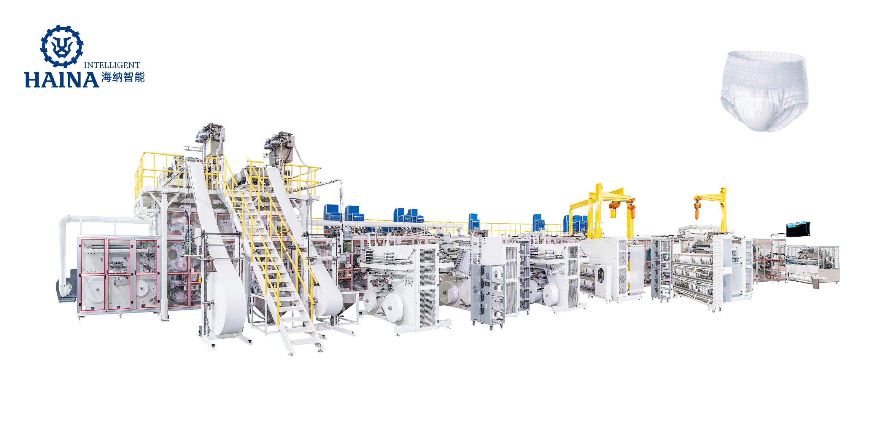 CLK500—全伺服成人拉拉裤生产线