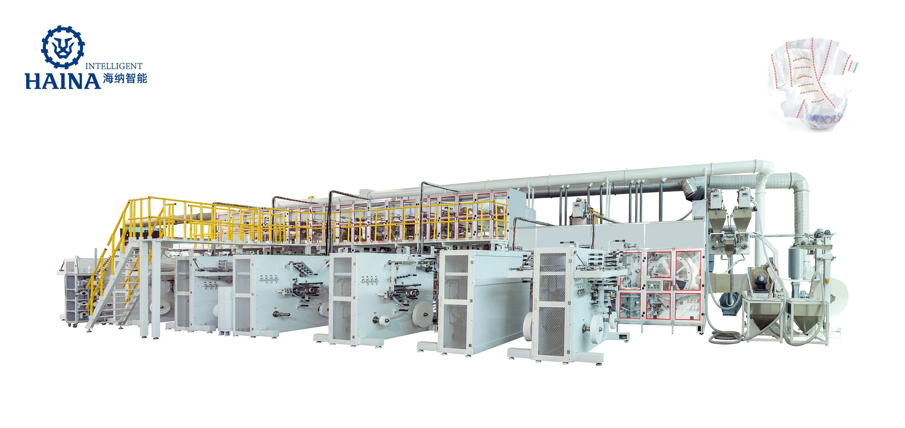 TK900—全伺服T型婴儿纸尿裤生产线