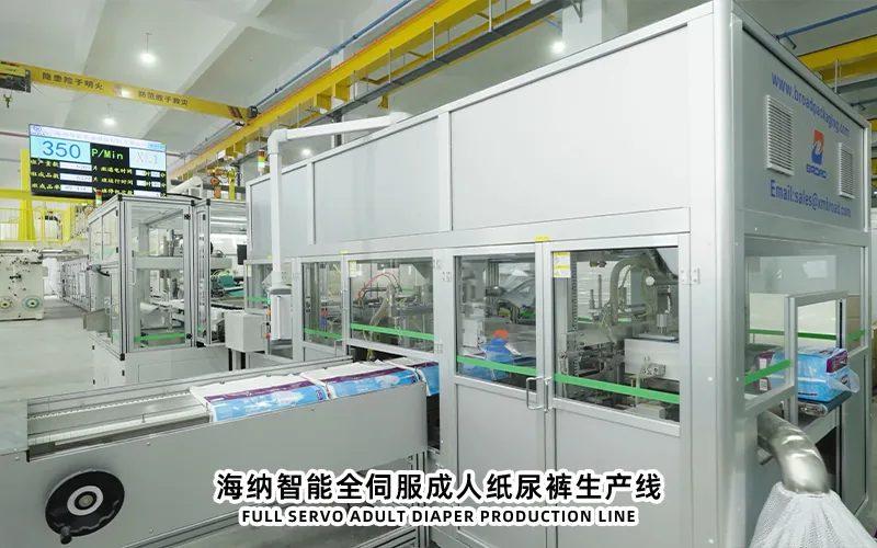 纸尿裤生产线报价包含哪些设备现场参考图2