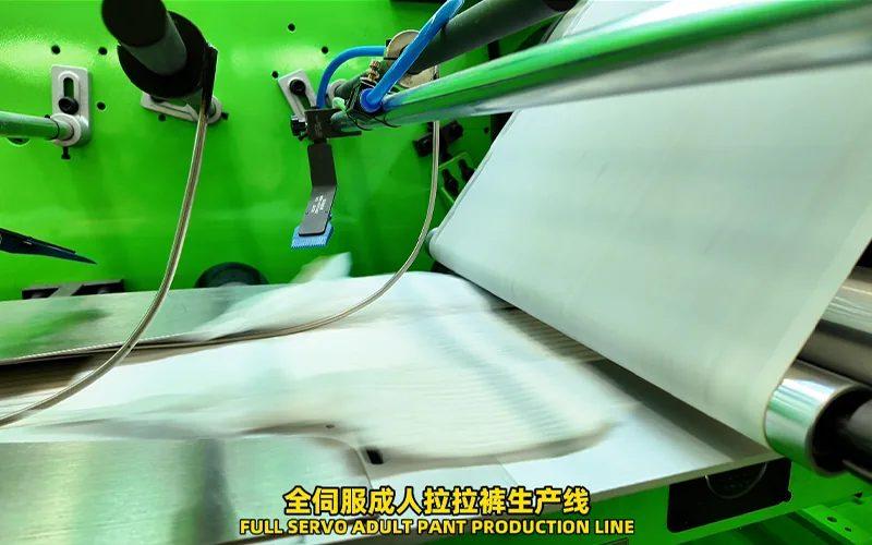 纸尿裤生产线提高产能的方法