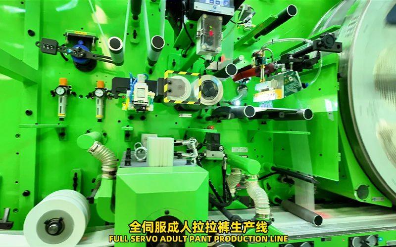 纸尿裤生产线提高产能的方法设备与工位参考图2